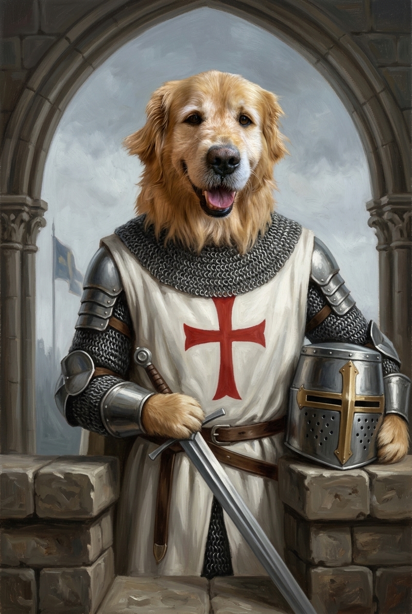 Knight portrait example