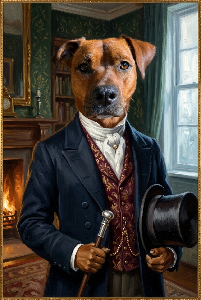 Gentleman portrait example